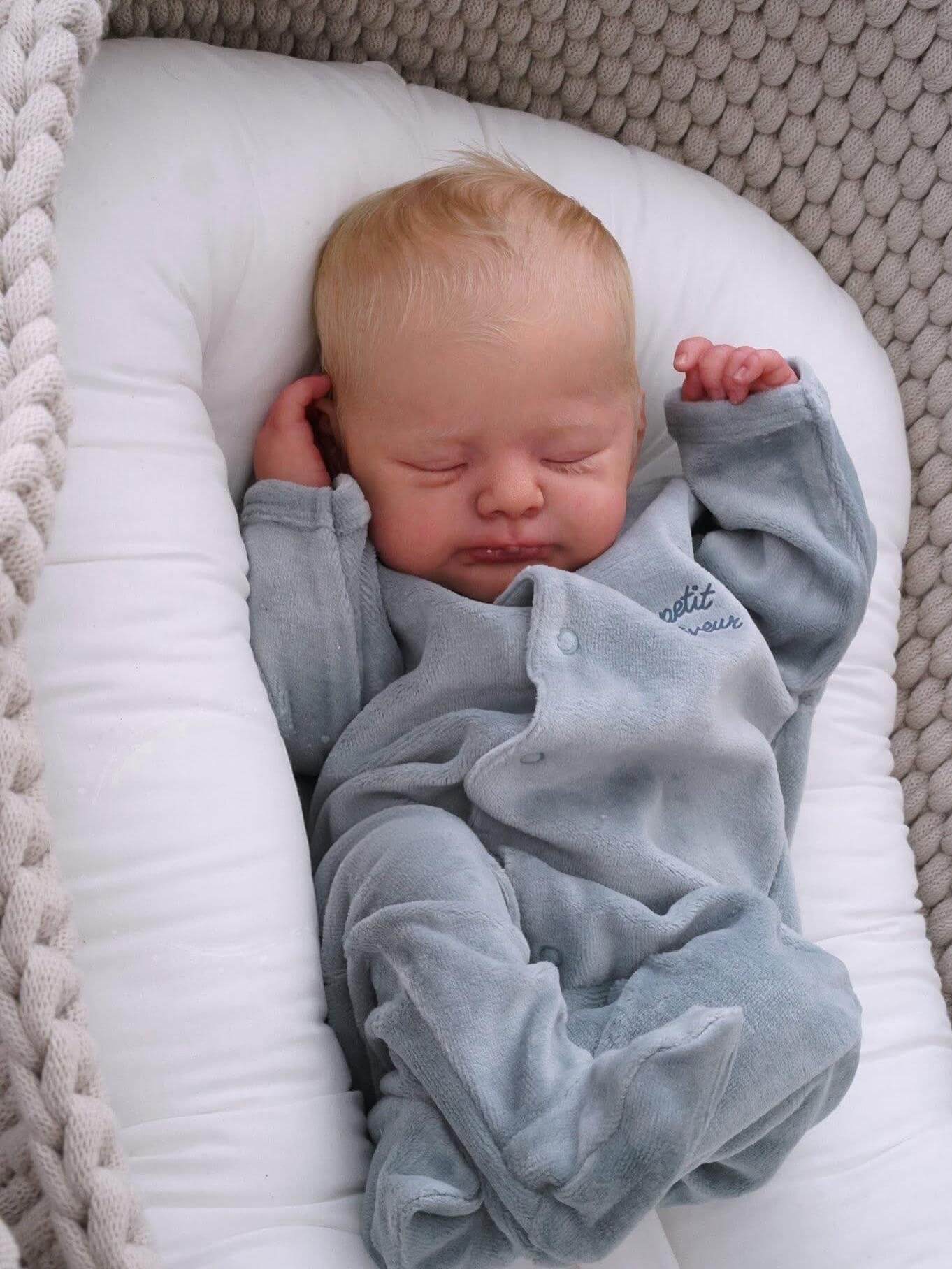 Otto - Premium Vinyl Newborn Reborn Baby Boy