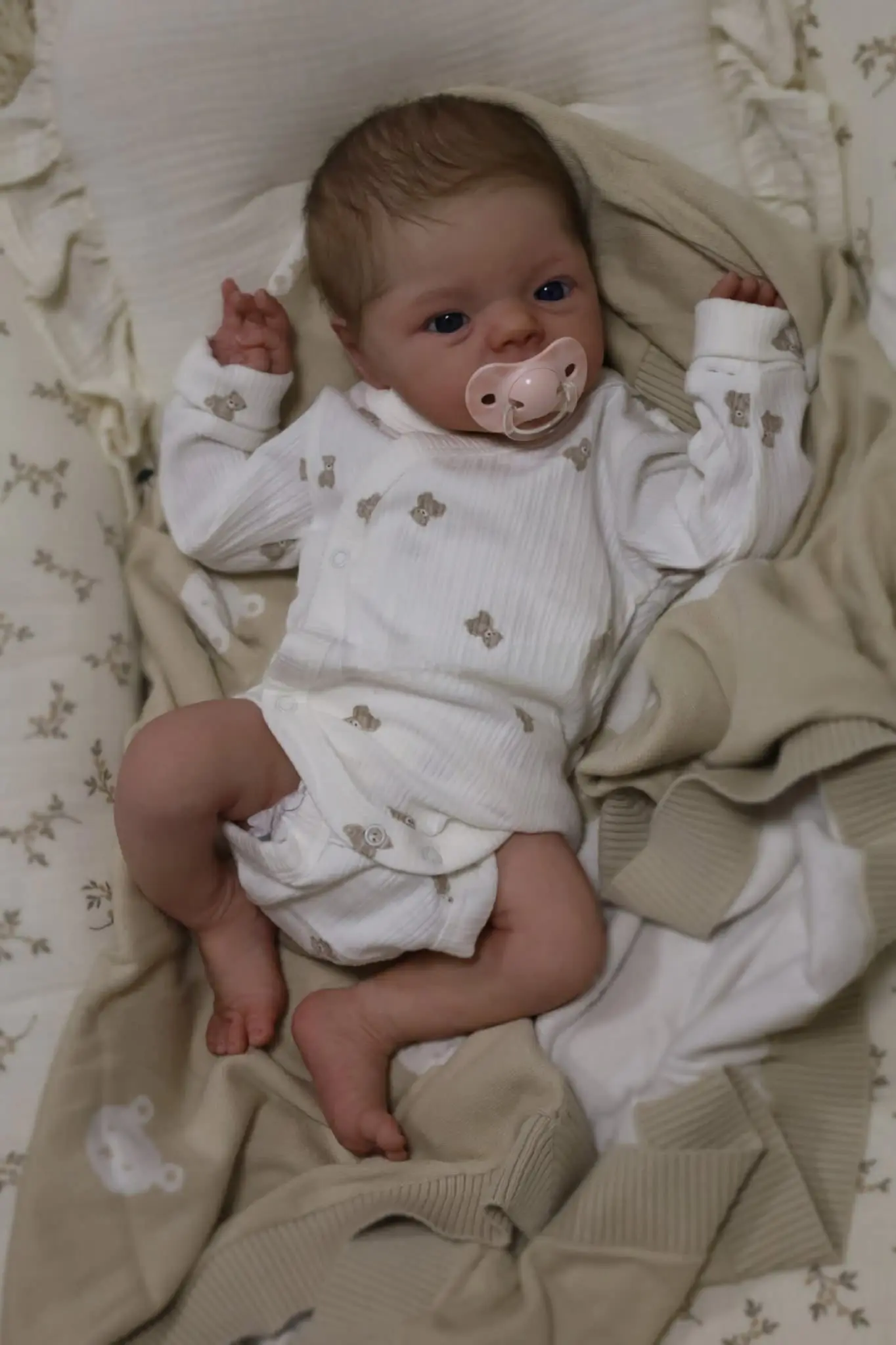 Beanie 18" Full Body Silicone Reborn Baby